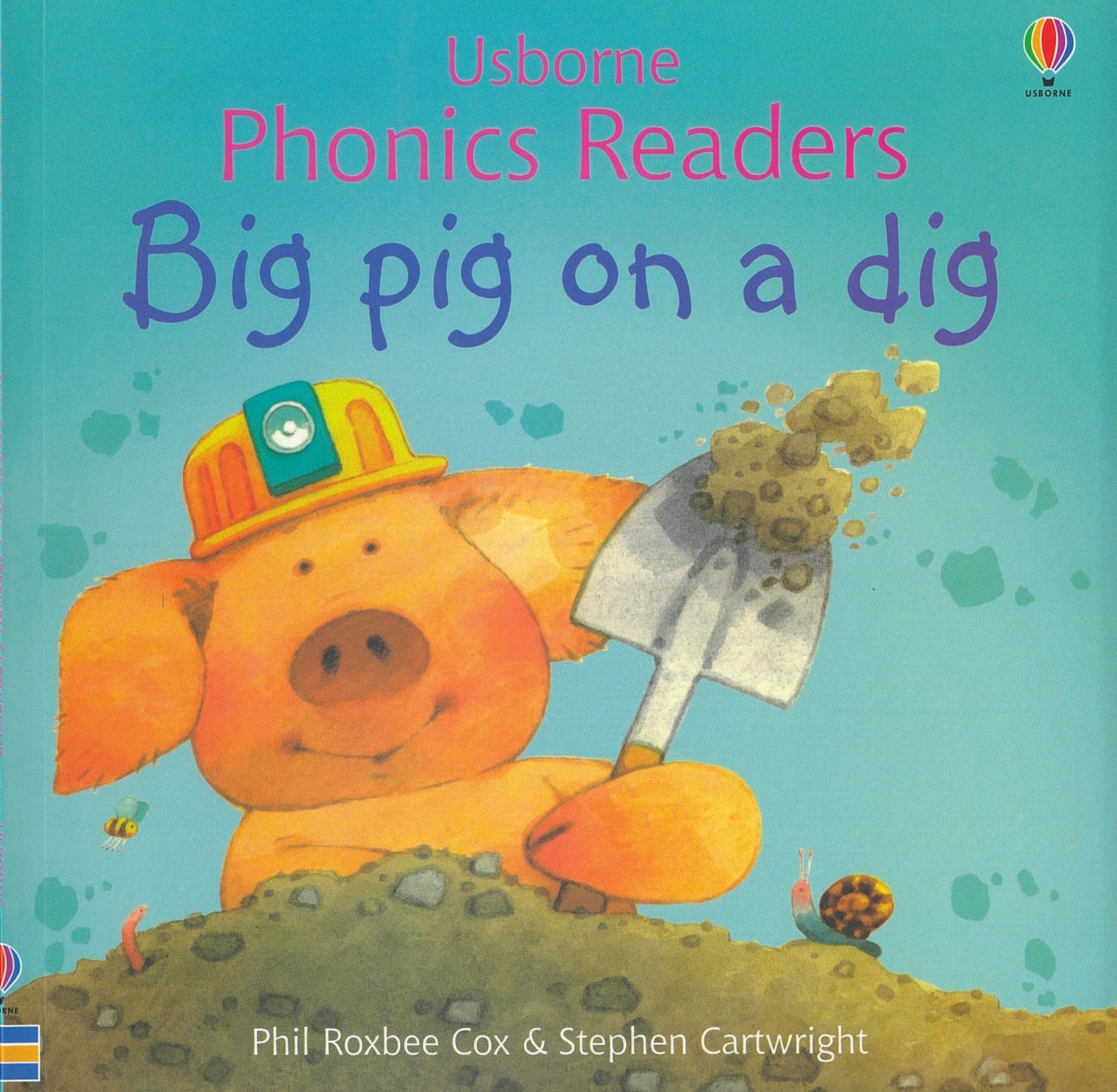 Big pig on a dig